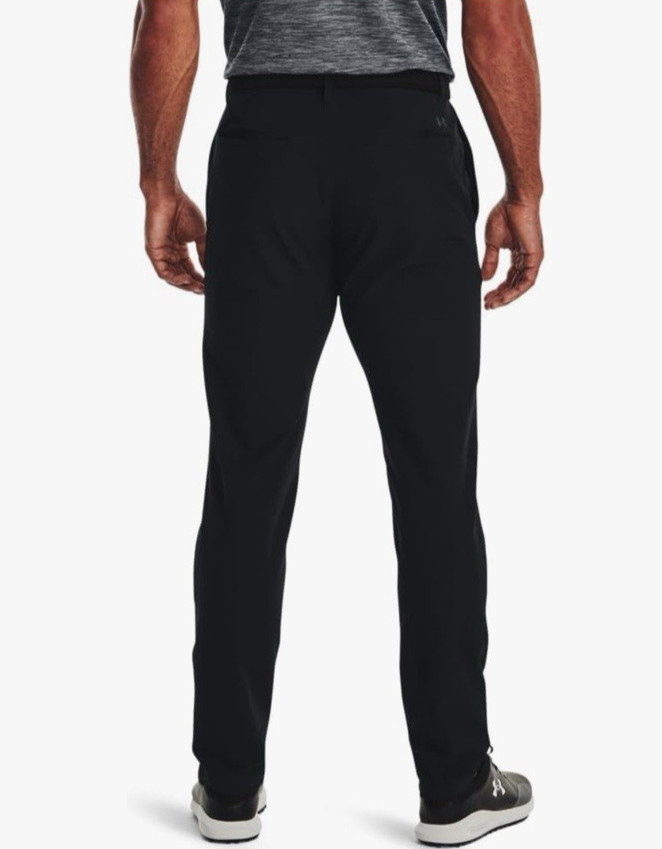 Under Armour Mens Match Play Tapered Golf Pants Sz 32x34 Black NWT MSRP $65 thumbnail 2