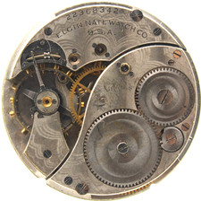 1920 ELGIN POCKET WATCH MOVEMENT 22368342 GRADE: 314 12s 15j SD3