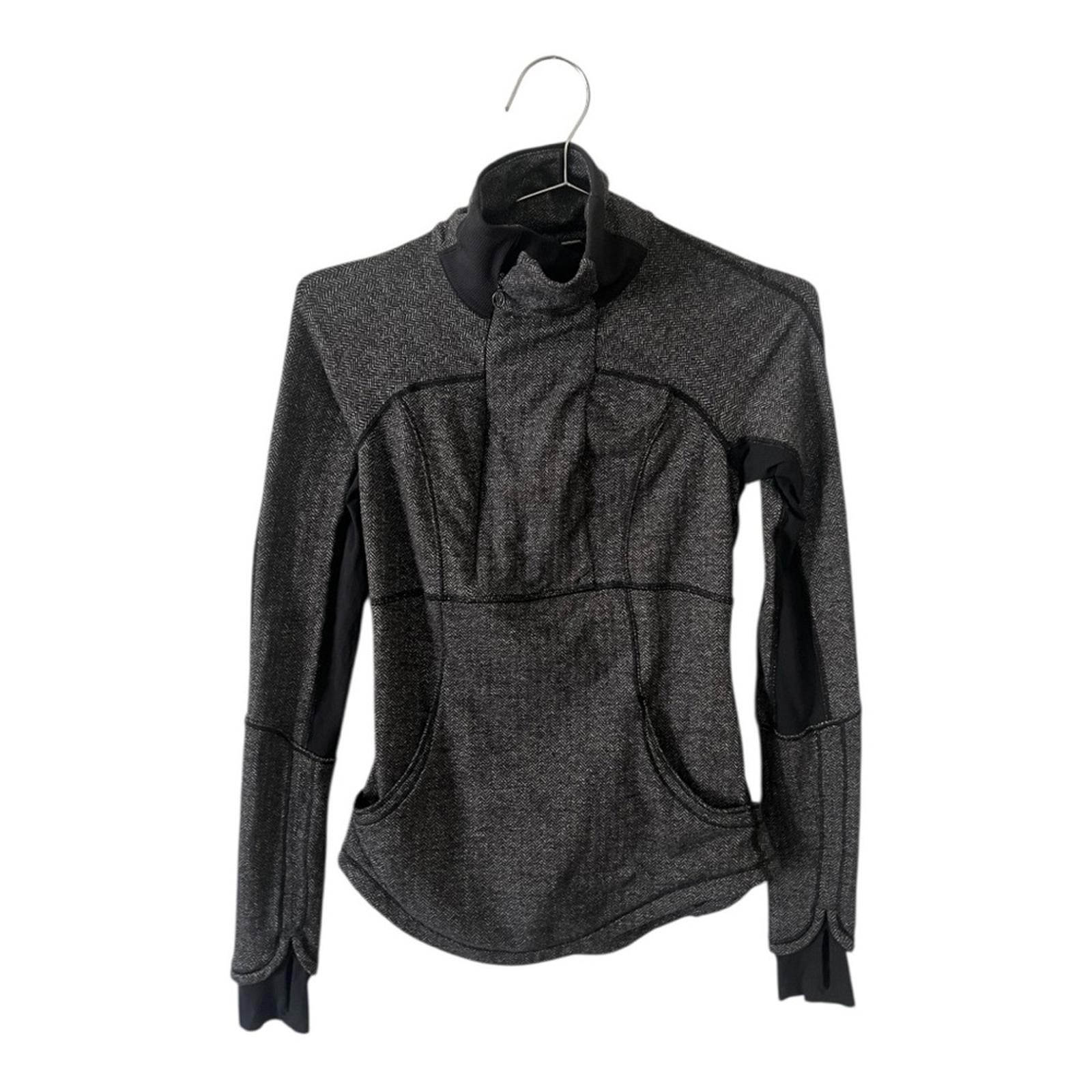 LULULEMON Base Runner ½ Zip Pullover Heathered He… - image 1