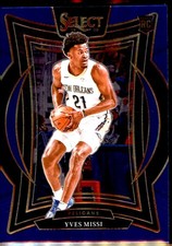 Yves Missi 2024-25 Panini Select #88 Blue (Retail) Rookie