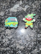 Crocs Scooby Doo Van Jibbitz Charm And A Green Clown Charm