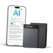 Note Pro AI Voice Recorder - Transcribe Summarize with AI Note Taker - Black