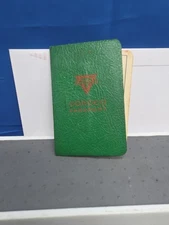 Conoco Travel Bureau Passport 1932 Blackfoot Idaho Gas Service Station Travel Z