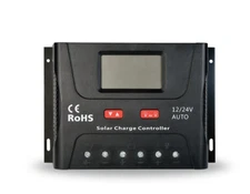 SRNE SOLAR HP2440 12V/24V 40A PWM SOLAR CHARGE CONTROLLER w/LCD SCREEN *D19