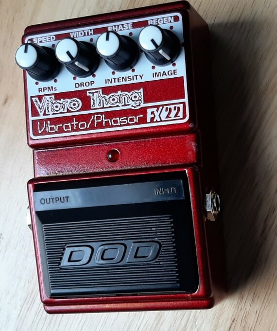 DOD FX22 Vibrato/Phaser エフェクター DOD FX22 Vibrato Phaser Effects Pedal USA Made RPMs Drop