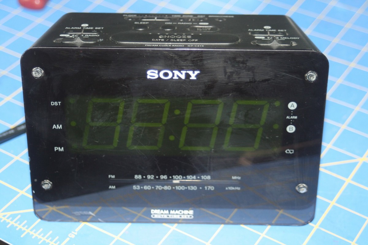 動作OK】Sony ICF‐CD2000 FM/AM CDクロックラジオ 動作OK】Sony ICF