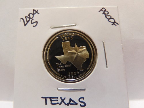 2004 S Proof DCAM GEM Texas State Quarter aus U.S. Mint Proof Set