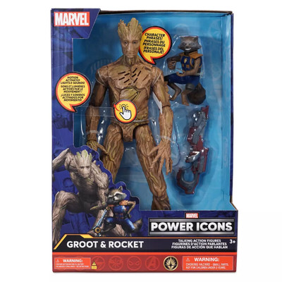Disney / Guardians of the Galaxy - Rocket und Groot - Sprechende Actionfigur