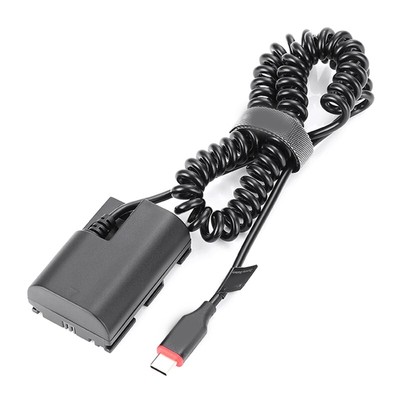 Camera External Power Source Type-C to LPE6 DR-E6 for 60D 70D
