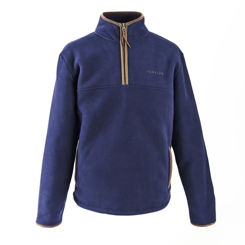 Shires Aubrion Mens Core Half Zip Fleece - Navy