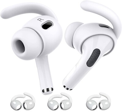 Anti-Slip Hooks for Apple AirPods Pro 2nd Gen Ear Covers Silicone