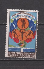 Africa/Algiers 1930 52nd National Federal Easter Holiday stamp (French text)