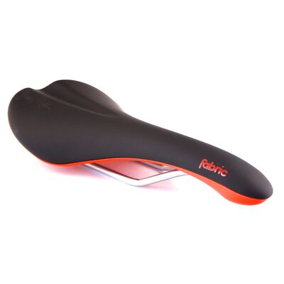 Bike Seat Fabric Scoop Elite Shallow Cro-Mo Rails Road MTB Saddle