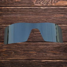 Black Iridium polarized Replacement Lenses for Oakley Oil Rig