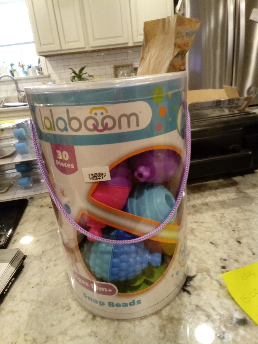 Fat Brain Toys Lalaboom 30 Pc Set Snap Beads eBay