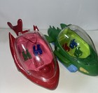 PJ Masks Bundle Of 2 Vehicles Gekko Red & Green