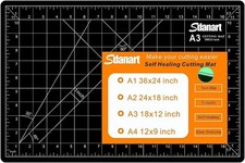 Self Healing Cutting Mat 12" 18" Double Sided 5 Ply Rotary Cutting Board Crafts