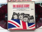 "THE BEATLES' STORY" JAPAN 1st PRESS STEREO ODEON RED WAX BOX 2LP OP-7553~4