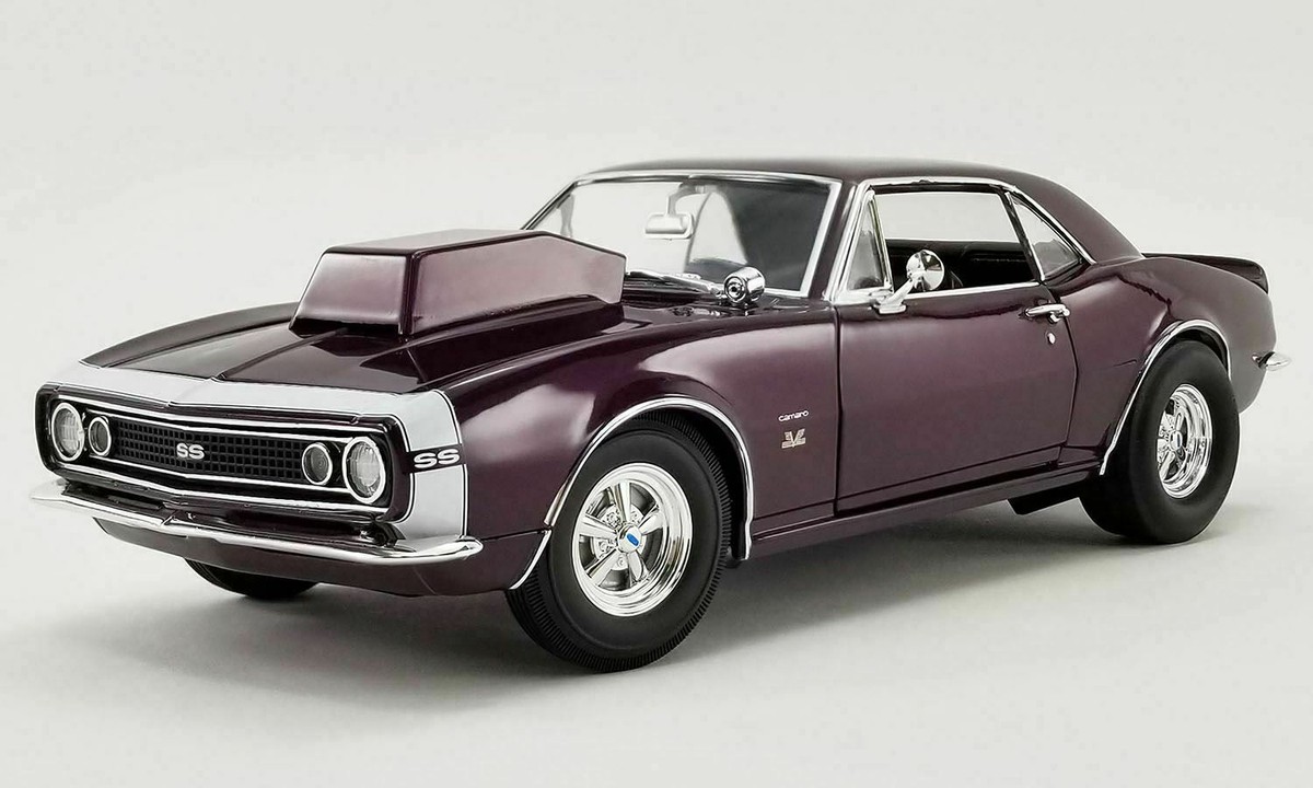 1/18 ACME Drag 1967 Chevrolet Camaro SS Outlaws Purple Haze