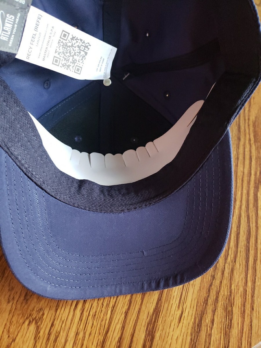 Atlantis Recycle Hat Cap Fully Recycled Sustainable Navy Blue
