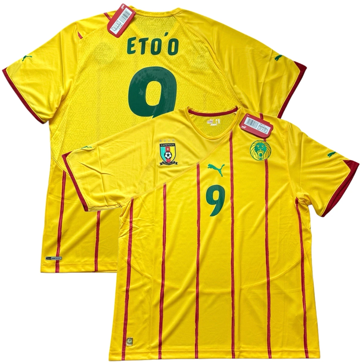 Cameroon Yellow National Team Soccer Jerseys for sale | eBay