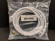  10 PACK Cat6 10FT MOLDED SNAGLESS PATCH CABLES WHITE