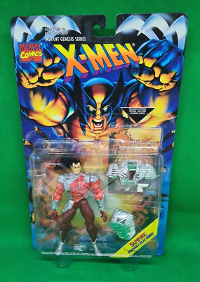 TOY BIZ - MARVEL COMICS - X-MEN - SUNFIRE - ABNEHMBARE SOLARRÜSTUNG - NEU