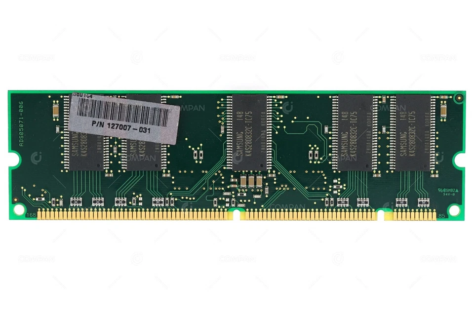M390S1723CT1-C75Q0 SAMSUNG 128MB PC-133 DDR 133MHZ CL3 ECC REGISTERED MEMORY - - Image 3 of 3
