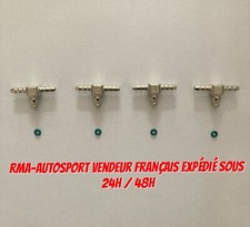 4 X Connecteur T retour gasoil injecteur Common Rail Bosch Série 110 Hdi Dci