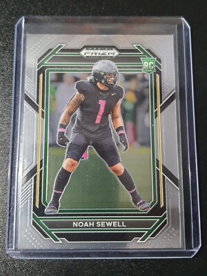 Noah Sewell - Prizm Draft Picks 2023 - Chicago Bears - RC