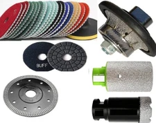 wet polisher grinder travertine stone procelain polish cutting bullnose shaping