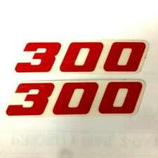 KTM 300 EXC DXC  Displacement Decal Sticker Set  Radiator Shroud Original 