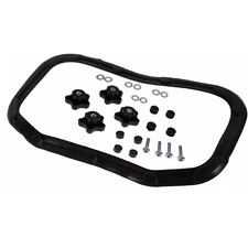 Cab Window Seal Rubber Knob Kit 7165265 6681614 For Bobcat 753 773 863 864 A300