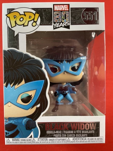 Funko Pop! Heroes - Black Widow Vinyl Marvel 80 Years