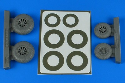 Aires 4849 1:48 Douglas A-26B/C (B-26B/C) Invader (Diamond Pattern) Wheels & Pai