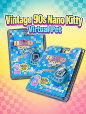 Vintage 1997 Nano Kitty Virtual Pet by Playmates   New Sealed NOS