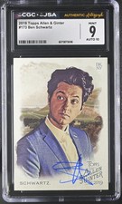 Ben Schwartz Signed 2019 Topps Allen & Ginter Trading Card (CGC 9 / JSA 10)