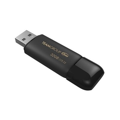 Team C175 32GB USB A 3.1 Flash Drive schwarz (TC175332GB01)