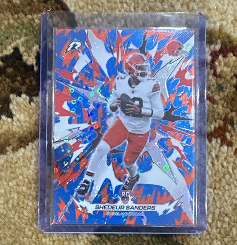 Topps Shedeur Sanders RC Parallel/Variety Cleveland Browns #121 2024 NFL
