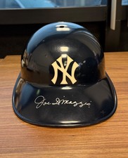 autographed full size baseball helmet