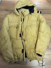 VOLCOM Piumino Giacca Snowboard Uomo Tampone Antivento Caldo Usato