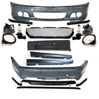 StoßStange Bodykit Komplett Passt FüR BMW E46 Limousine Nicht FüR M-Paket +Abe*