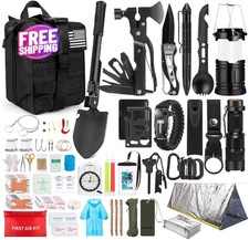 Kit de supervivencia, 250 piezas, botiqu n de primeros auxilios para senderismo