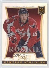 2013-14 Panini Select Rookie Silver Prizm Cameron Schilling #194 2vh