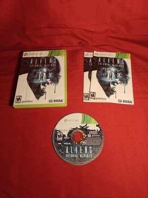 Aliens Colonial Marines (Microsoft Xbox 360, 2013) Complete CIB Tested Manual