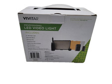 Vivitar LED Professional VIV-VL-900 Video Light  Battery 120 LED 700 Lumens