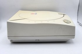 Sega Dreamcast Console HKT-3020 Controller & Hookups - Tstd Wrkng Discolored