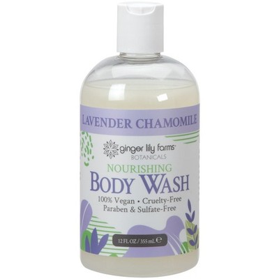 Ginger Lily Farms Botanicals Nourishing Body Wash, 100 Vegan  Cruelty-Free,