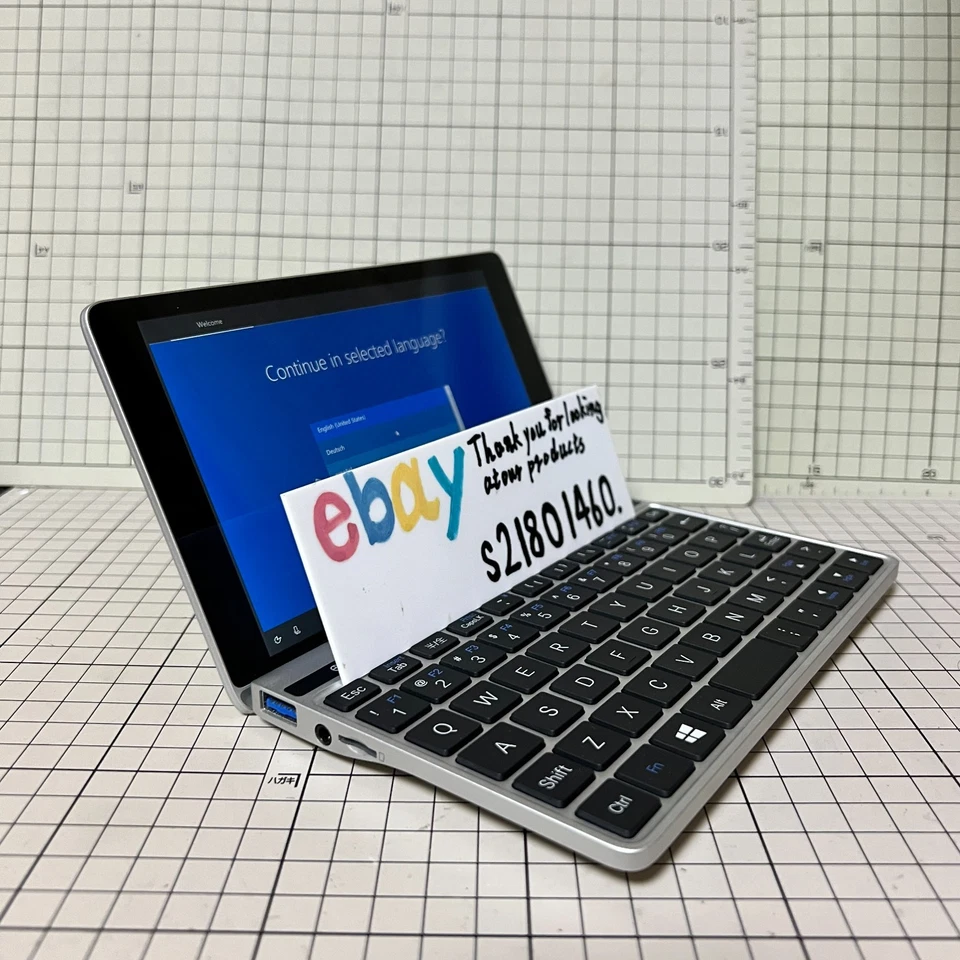 Pantalla táctil GPD Pocket 2 Intel Core m3-8100Y 7 pulgadas 8 GB RAM/128 GB casi como nueva CAJA Foto 3 de 4