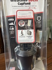 NEW WeatherTech 8ACF2CS Cupfone Cup Mobile Phone Tilt Base Cradle